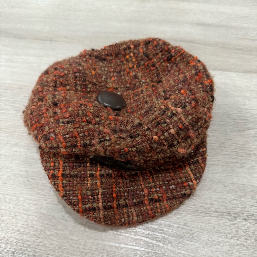 RARE VINTAGE DOLCE AND GABBANA TWEED HAT